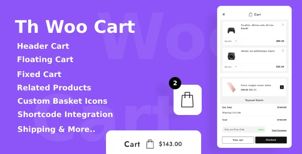 Free Woo Cart – Slide Cart / Floating Cart For WooCommerce Plugin ...