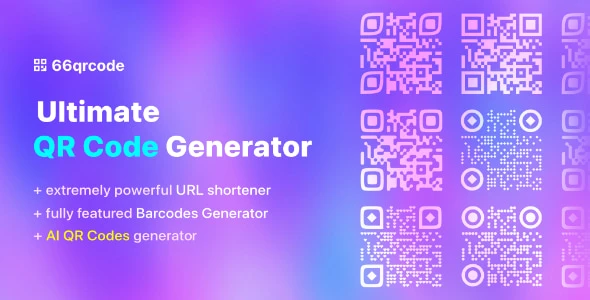 Free 66qrcode – AI QR Codes & Barcodes Generator & URL Shortener (SAAS ...