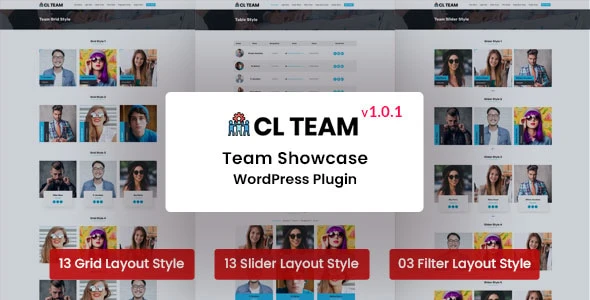 Free CL Team – Team Showcase Pro WordPress Plugin Download - 슬통연구소
